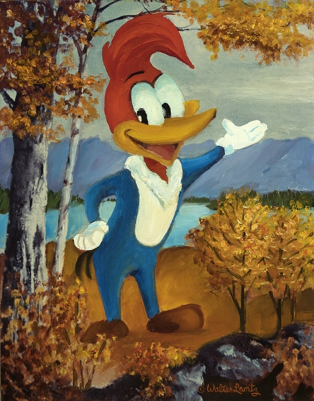 Walter Lantz Woody Woodpecker 1985 Mutualart