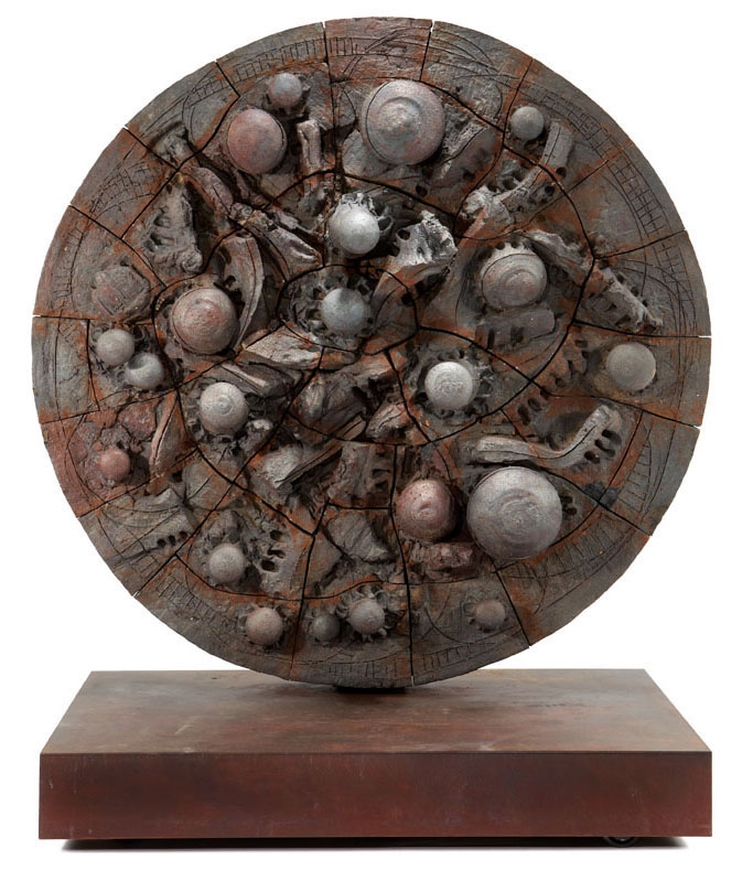 Stan Bitters | Monumental Freestanding Medallion Sculpture (1969 ...