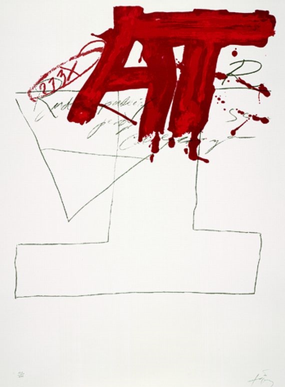 O.T. by Antoni Tàpies, 1976