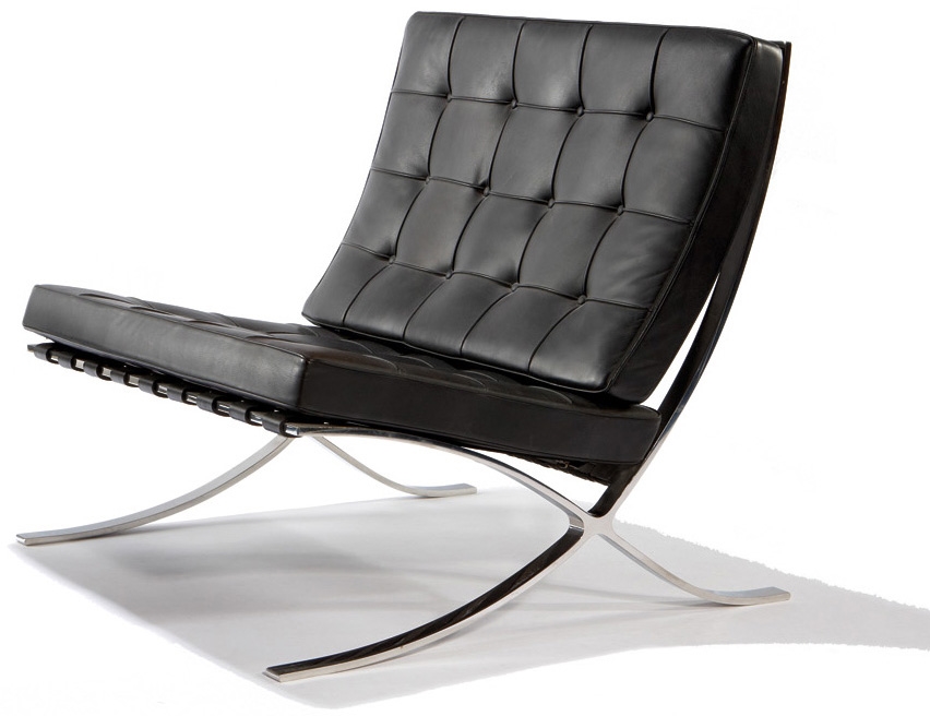 Barcelona chair by Ludwig Mies van der Rohe, 1929