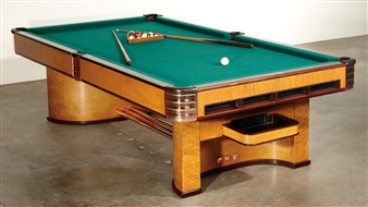 Paramount Billiard table - Donald Deskey
