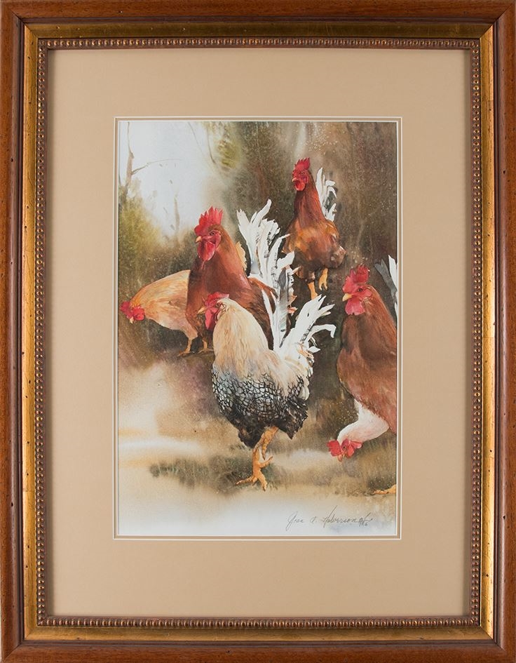 Jean Halverson | Chickens | MutualArt