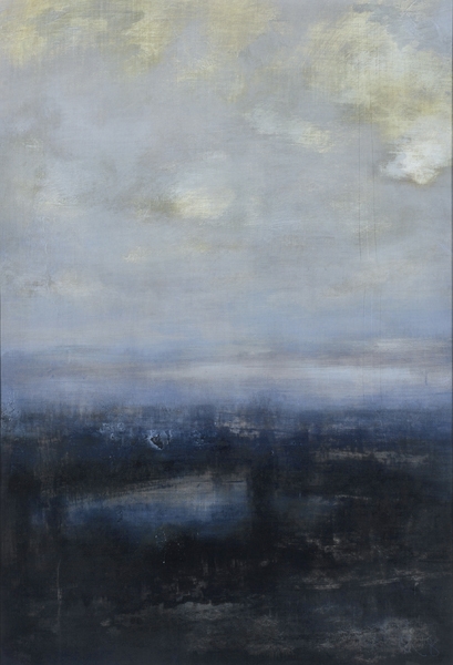 Artwork by Joanna Logue, Ellipse 2, Made of oil on paper