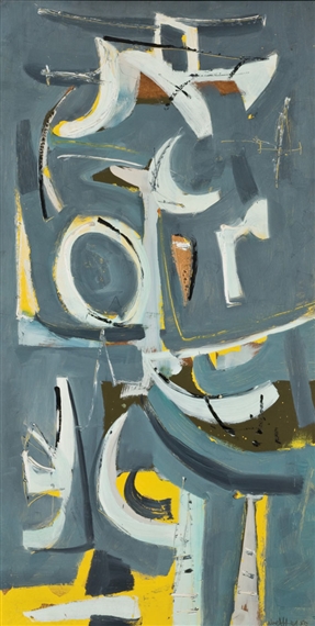 Untitled by Emerson S. Woelffer, 1950