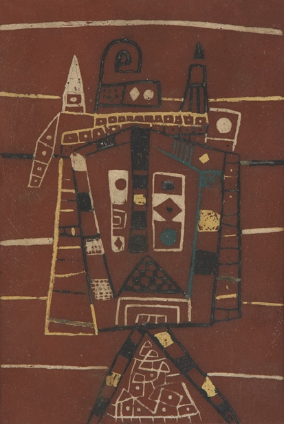 Artwork by Ynez Johnston, Ceramic Tile