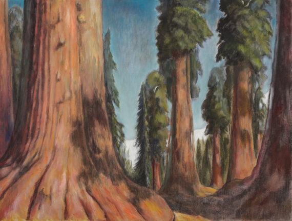 Landscape by Frederick Wight, 1984