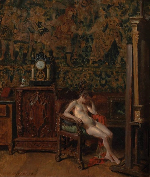 The Model by Theodor Baierl