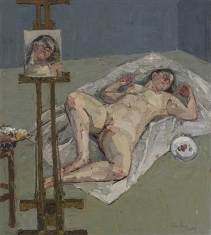 Reclining Nude - Jun Chen