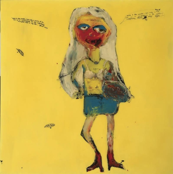 Sure I like Prada but only in terms of its use as a counterpoint to the underlying metaphor that is my life by Anthony Bennett, 2007