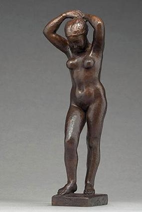 La Baigneuse au chignon, modèle créé by Léon Indenbaum, circa 1926