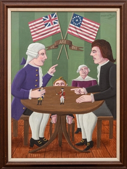 Children of the American Revolution, The Loyalist and the Revolutionary - Oscar De Mejo