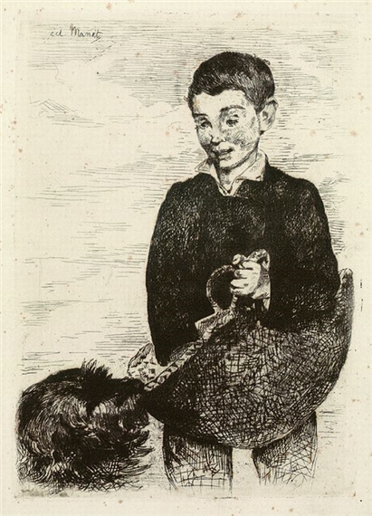 Le gamin by Édouard Manet, 1862