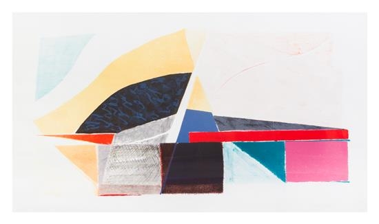 Artwork by Susan Crile, Expansion, Made of color lithograph