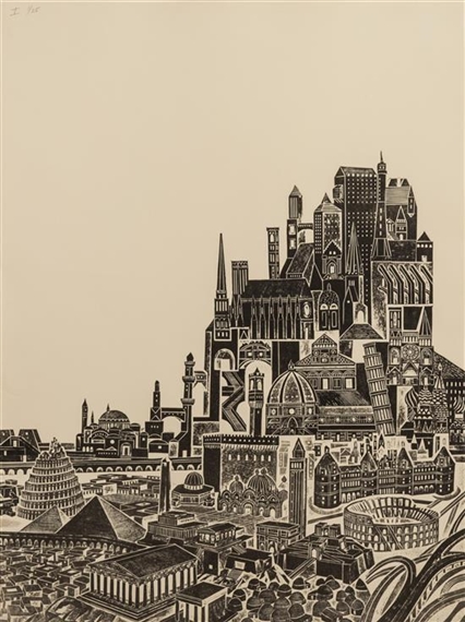 John Ross | Homage to the City | MutualArt