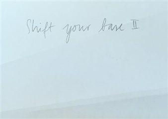 Shift Your Base II: Day of Performance  - Simultanhalle