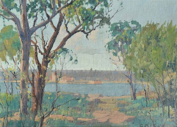 Manly-Sydney Harbour by Alan Robert Colquhoun Grieve, 1946