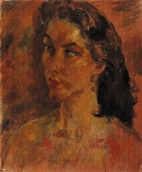 Portrait of a Lady by Augustus Edwin John