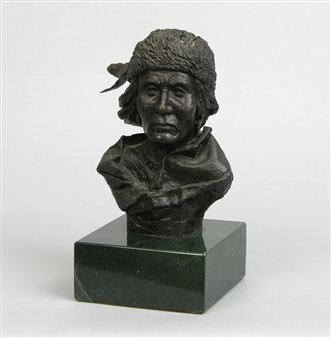 Bust of a Native American - Craig Baldwin