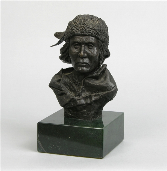 Bust of a Native American - Craig Baldwin