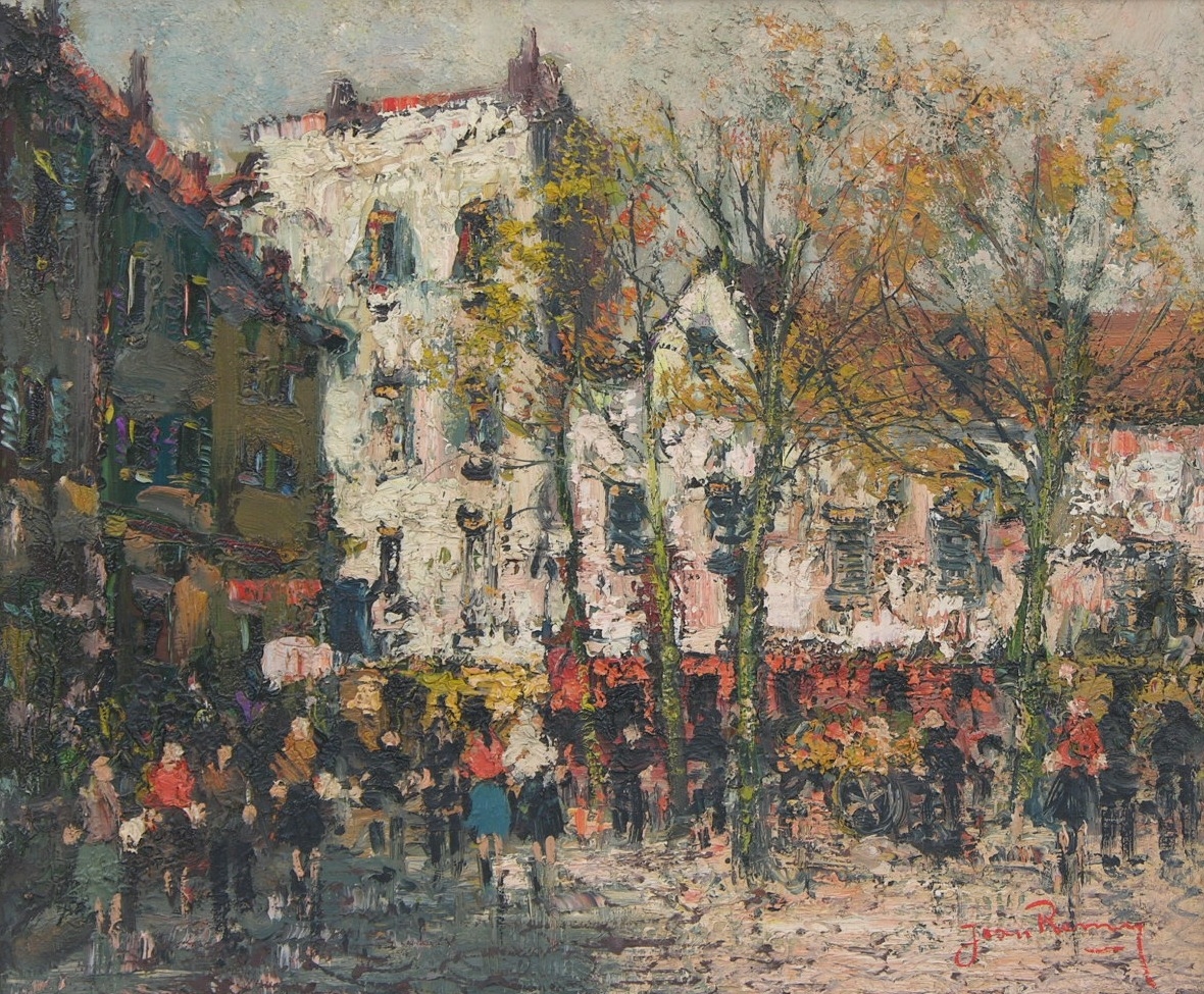 Jean Rémy | Parisian street scene | MutualArt