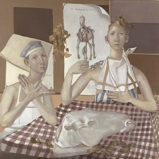 Hunger and the Horse's Head by Alison Watt, 1990