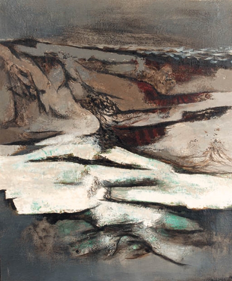 Sous Les Vagues by Yasse Tabuchi, 1956