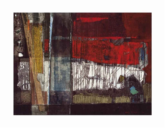 Red Forest by Carl Morris, 1956