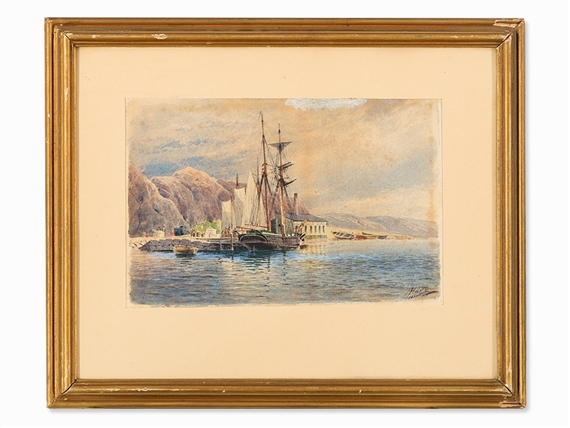 Jacob Hägg | Coastal Landscape (1884) | MutualArt
