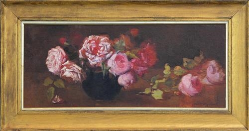 Pink Roses by Hetty Dymock