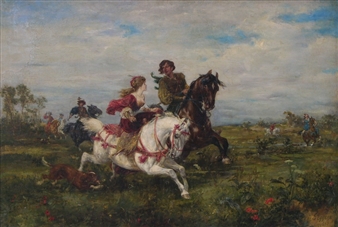 A ride in the country - Gustav Eggena