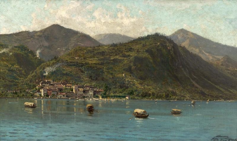 Bella Lago D'Orta by Achille Dovera