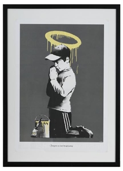 Banksy | Forgive us our trespassing (2010) | MutualArt