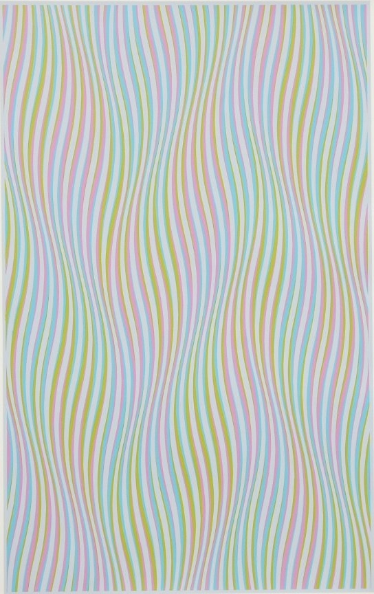 Bridget Riley | Elapse (1982) | MutualArt