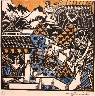 Pochoir - A. Droesbeks