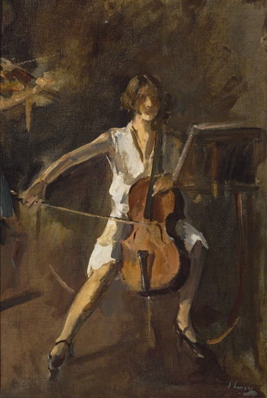 THE CELLO PLAYER