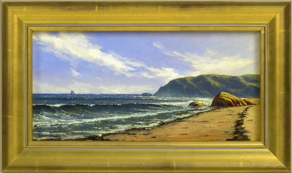 New England Coastal Scene by Lance Walker, 2016
