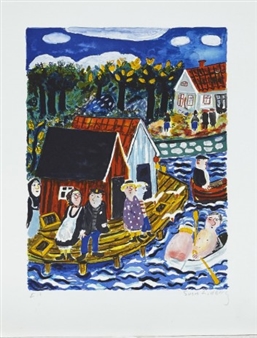 Sven Lidberg | 127 Artworks at Auction | MutualArt