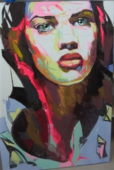 Portrait de femme - Francoise Nielly