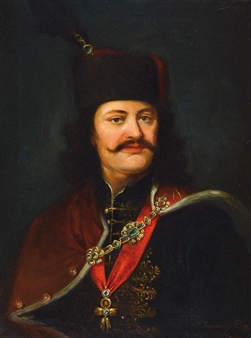 portrait of Ferenc Rakoczi - Dezso Bardocz