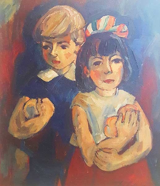 Iris Ampenberger Collecting Fruit MutualArt