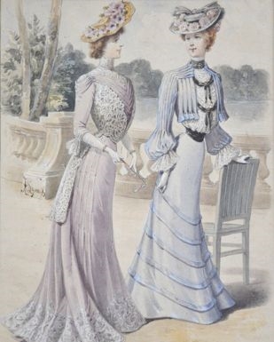 Jeunes élégantes by Albert Lynch