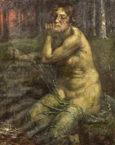 Die Quelle by Albert Lang