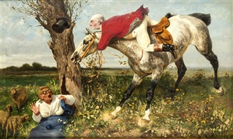 Eine unerwartete Begegnung - Carl Rudolf Huber