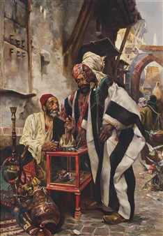 Striking a bargain - Benito Cruz Mesa