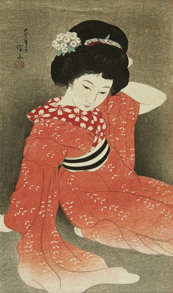Haru (Spring) by Shinsui Ito, 1917