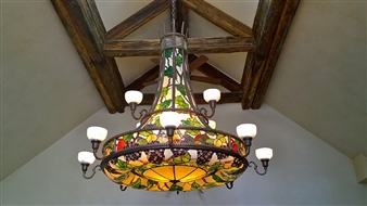 Fruit Cluster Chandelier - Peter M. Fillerup