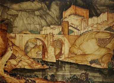 Vue de Tolède by André Maire, circa 1939