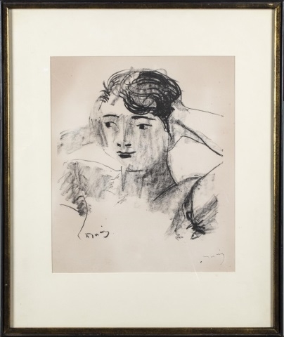 Femme, les mains derriere by André Derain