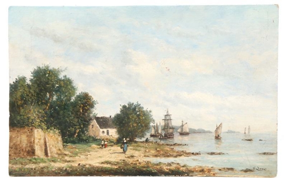 Gérard Roux | Seaside Afternoon | MutualArt