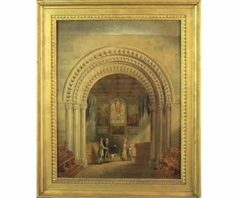 Church Interior - Charles Hodgson